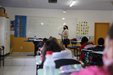 Alunos do ensino fundamental ll de Içara retomam as aulas presenciais na segunda-feira  