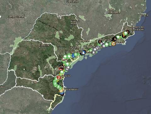 Megatrilha de 3 mil km passará por Santa Catarina