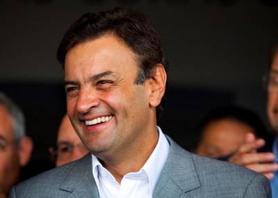 Salvaro e Márcio recebem o senador Aécio Neves 