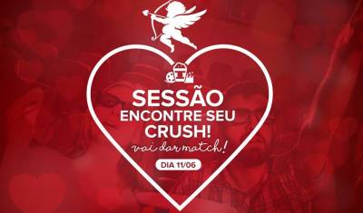 Sessão de cinema gratuita e exclusiva para solteiros acontece em Criciúma