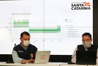 Santa Catarina ainda calcula total de pessoas já curadas da Covid-19 no Estado