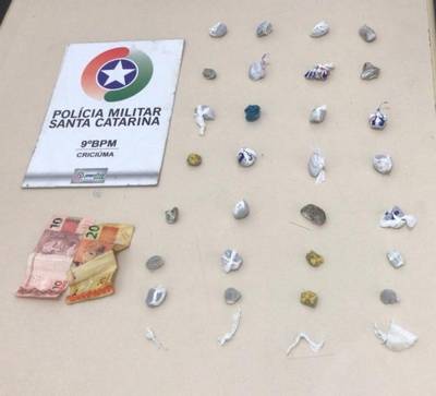 Homem é preso com drogas e dinheiro no bairro Progresso