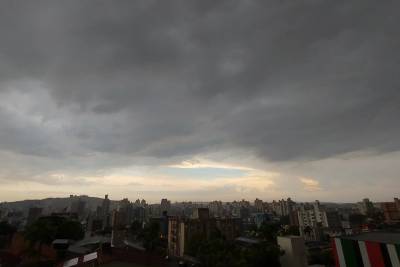 Previsão indica a possibilidade de temporais isolados em Santa Catarina