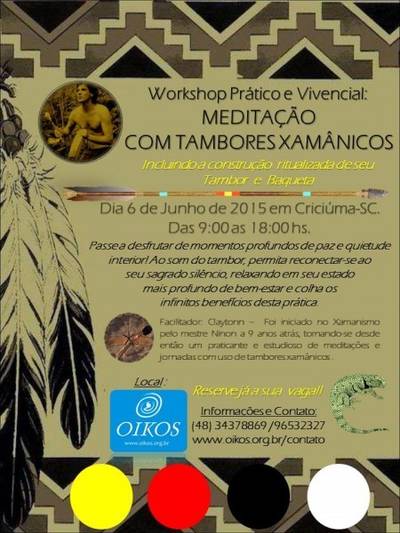 Workshop Prático E Vivencial: Meditação Com Tambor