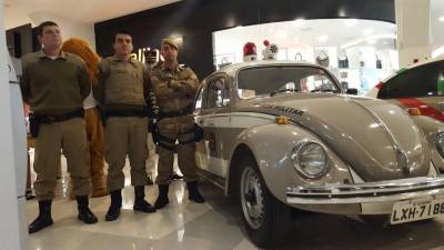 Exposição faz homenagem aos 50 anos da Polícia Militar