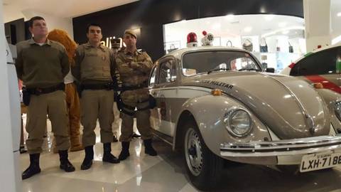 Exposição faz homenagem aos 50 anos da Polícia Militar