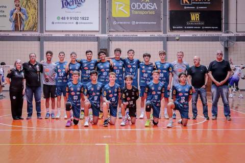 Vôlei de Forquilhinha conquista etapa da Liga de SC e garante classificação no Regional Sul dos Joguinhos