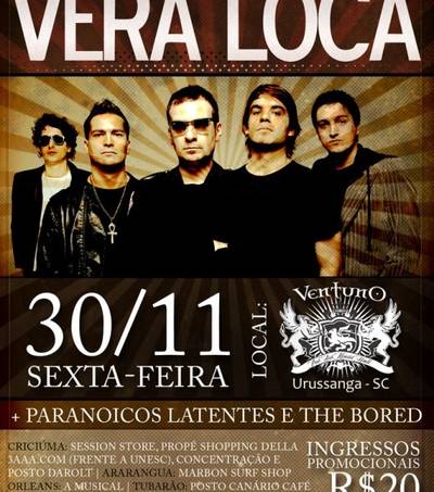 Vera Loca se apresenta no Ventuno Pub