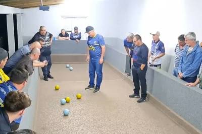 Final do Campeonato Municipal de Bocha de Siderópolis será neste domingo