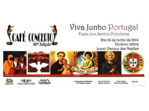 80º Café Concerto destaca santos populares, em Criciúma