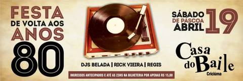 Festa de Volta aos Anos 80