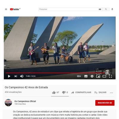 Projeto aprovado pela Lei Aldir Blanc conta história dos Campesinos