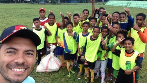 VÍDEO: Quando Criciúma faz escola no Timor Leste
