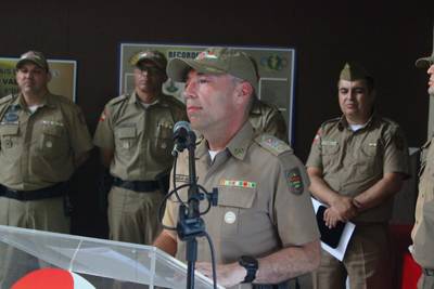 Comandante-geral da PMSC avalia primeiros meses das câmeras individuais
