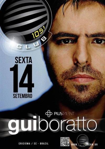 Gui Boratto na 1051, em Criciúma