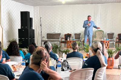 Semana Pedagógica de Balneário Rincão tem abertura com palestra do jornalista Mário Motta