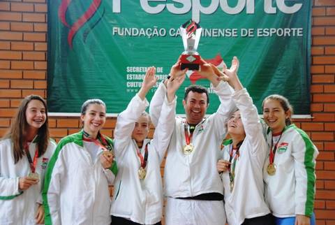 Criciúma é bicampeã no tênis feminino da Olesc