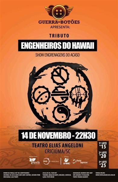Para começar bem o feriadão, tributo a Engenheiros do Hawaii