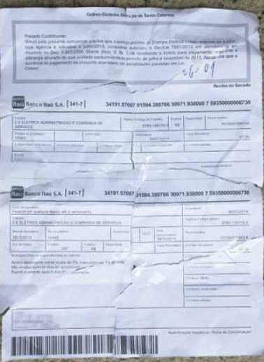 Golpe: consumidores registram falsa cobrança pela Celesc 