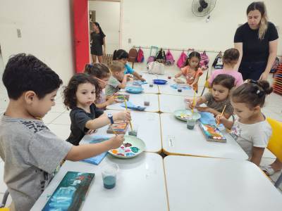 Colônia de Férias dos CEIs beneficia mais de 250 alunos em Morro da Fumaça