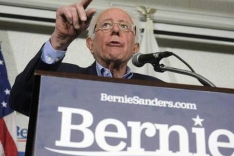 Sanders vence prévias democratas de Nevada