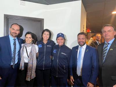 Deputado Daniel Freitas acompanha Bolsonaro nos EUA