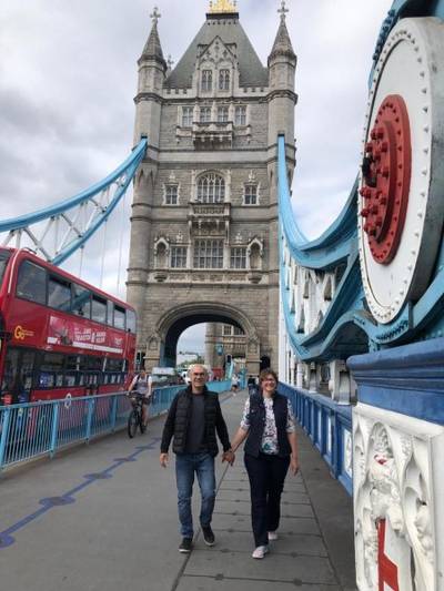 Um passeio em Londres por um casal sulcatarinense