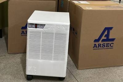 Umidade ameaça acervo e Prefeitura de Urussanga investe em equipamentos para mitigação