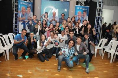 Dilnei e Sasso promovem encontro com juventude