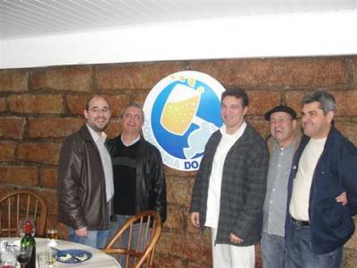 Jantar com a turma da Confraria do martelo