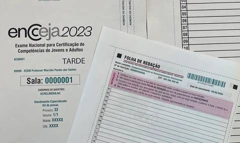 Prazo para justificar ausência no Encceja termina nesta sexta-feira 