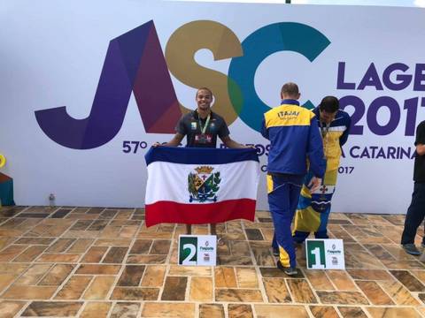 Uma medalha histórica para Siderópolis nos JASC