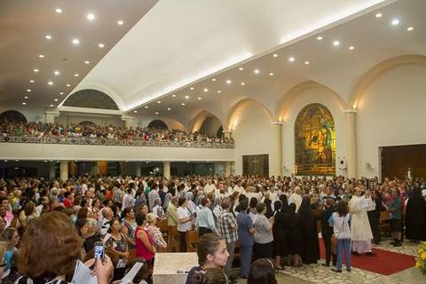 Missa do Crisma será celebrada no Santuário Caravaggio