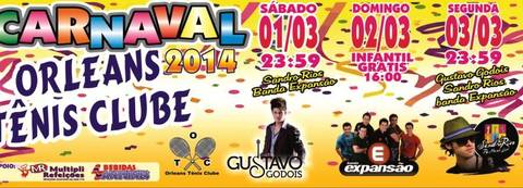Carnaval 2014 Orleans Tenis Clube