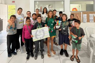 Gincana promove integração e diversão para crianças atendidas pelo SCFV em Siderópolis