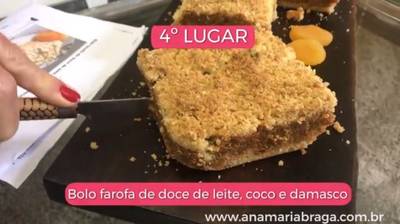 Chef confeiteira da Áurea Alimentos é finalista em concurso