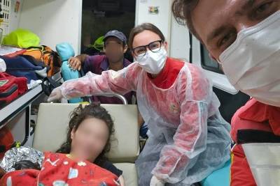 Bebê nasce dentro de ambulância a caminho do hospital em Jaguaruna