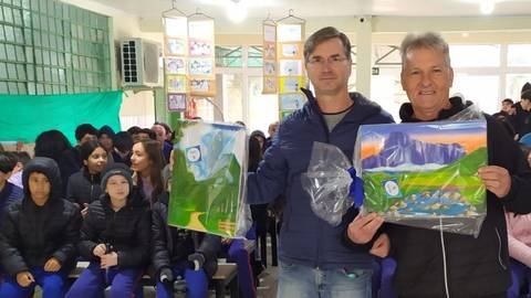  Escola Padre Bertero promove palestra inspiradora sobre montanhas, morros e cânions