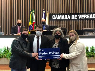 Vítima da Covid-19, Pedro D’ávila é homenageado pela Câmara de Vereadores de Araranguá