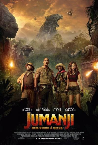 VÍDEO: Jumanji: bem-vindo à selva estreia nesta quinta