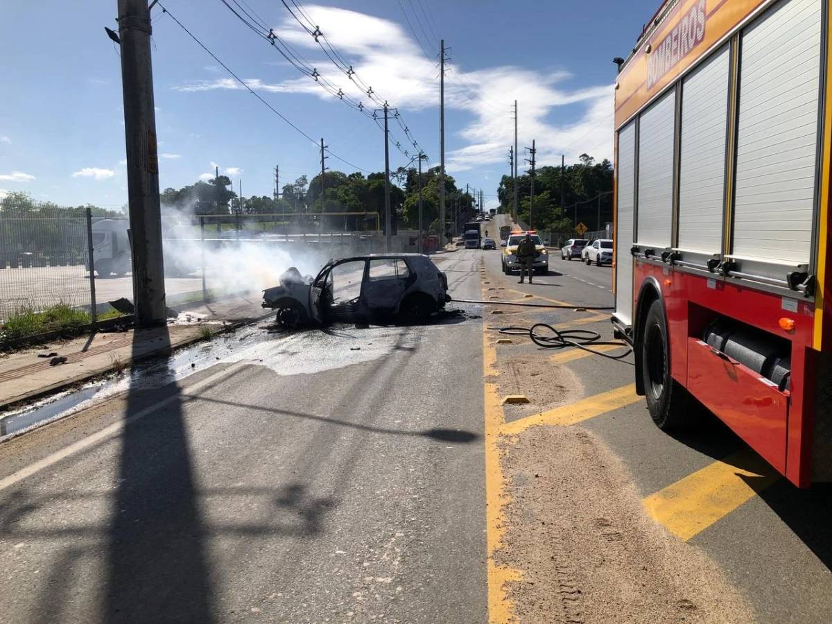 Acidente deixa motorista gravemente ferido em Cocal do Sul — foto 2