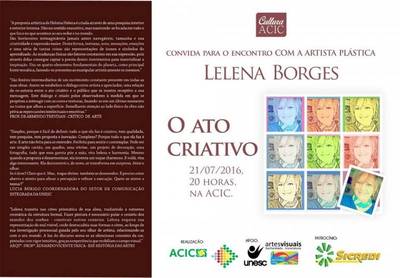 “O ato criativo” será tema de encontro na Acic