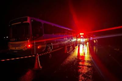 Jovem morre após colisão entre ônibus e motocicleta em Forquilhinha