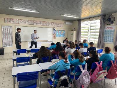 Escola Vitor Savi recebe prêmio do Tribunal de Contas de Santa Catarina 