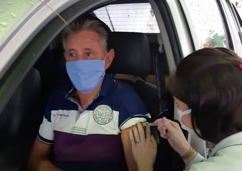 Idosos de 68 e 69 anos serão vacinados nesta segunda-feira em Morro da Fumaça