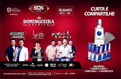 Domingueira Premium Sos Pub Bar