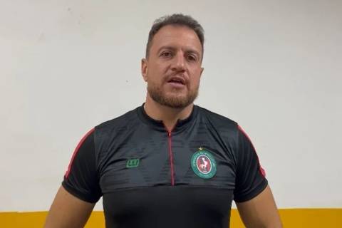 'Se formos eliminados, saio com a missão cumprida', destaca técnico do Concórdia após empate