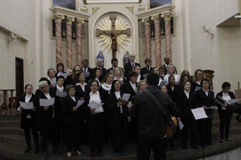 Catedral São José recebe as vozes da 10ª Mostra de Corais de Criciúma e Região
