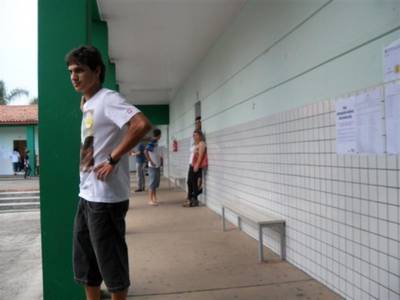 Votação tranquila no maior colégio de Içara
