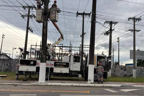 Mais de 20 mil unidades consumidoras estão sem energia em Criciúma